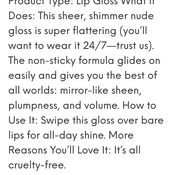 BNIB Violet Voss Lip Gloss PARIS IN LOVE FULL SIZE - Picture 8 of 9